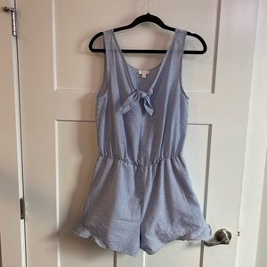 Pinstripes romper